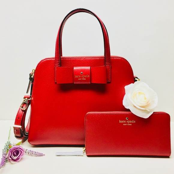 kate spade Handbags - Kate Spade Matthew Street Maise and Wallet Set